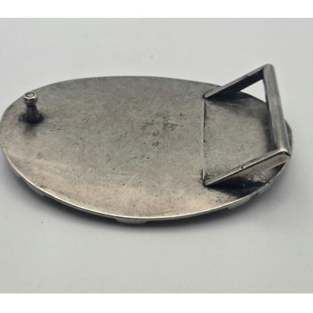 Vintage Metal Belt Bucket with Wings & a Sword - Picture 6 of 6